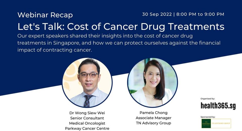 Summary article for webinar on cost of cancer drug treatment