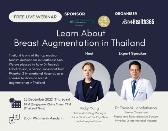 Learn about breast augmentation surgery in Thailand