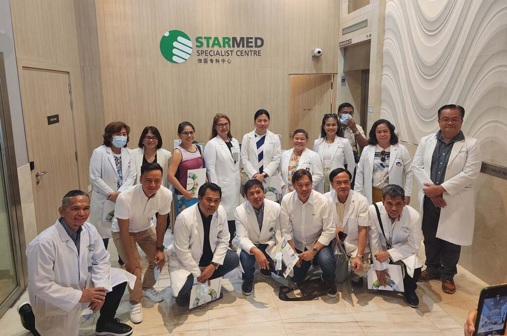 Visit By Doctors From The Philippines To StarMed Specialist Centre - Continuing Professional Development