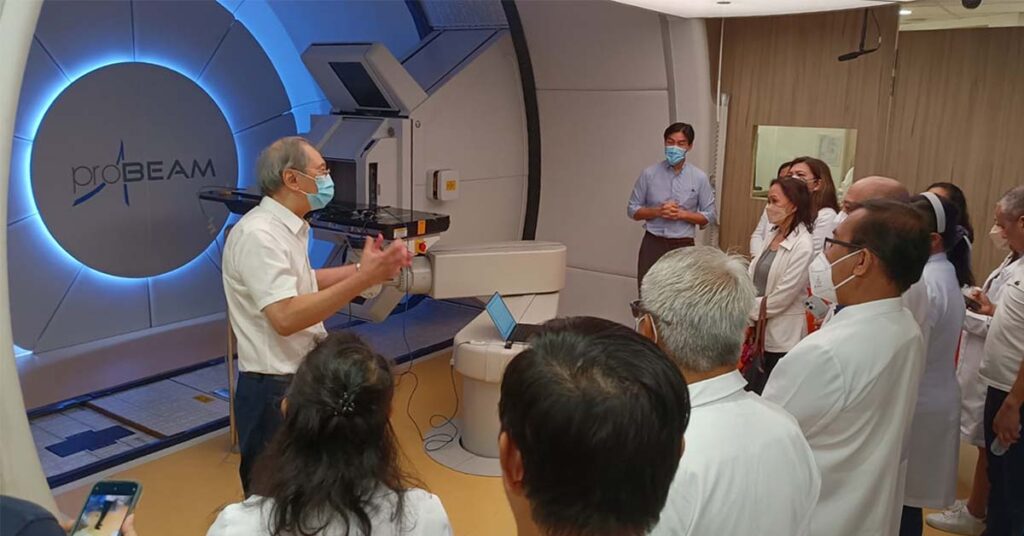 Medical facility visit - Proton Therapy centre