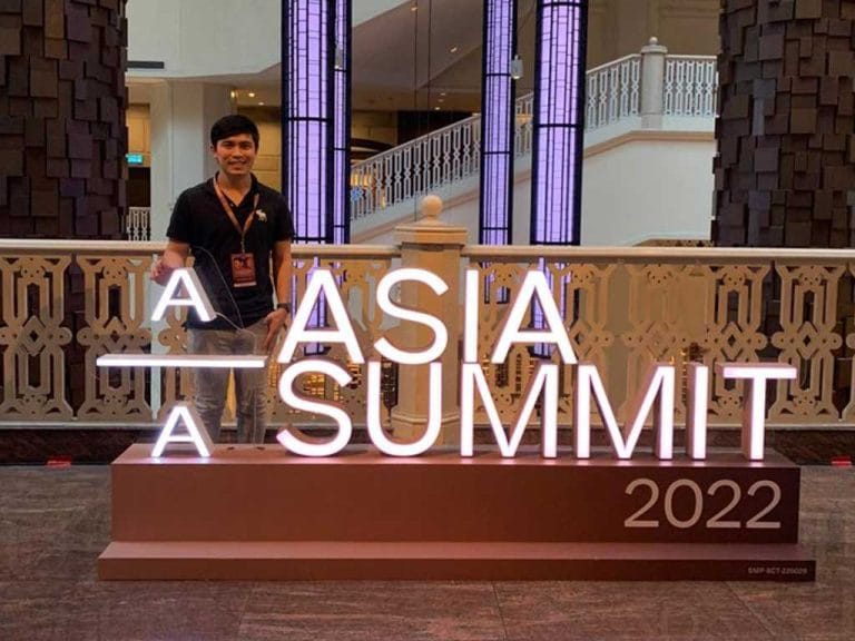 Dr Elendrus Teo At Allergen Asia Summit
