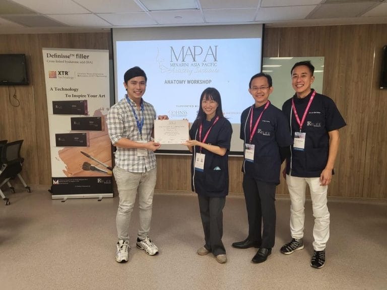 Dr Elendrus Teo At Anatomy Workshop