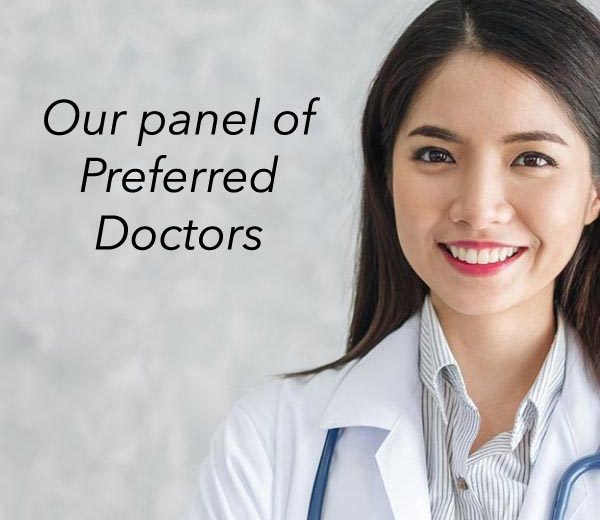 Health365 panel of Preferred doctors