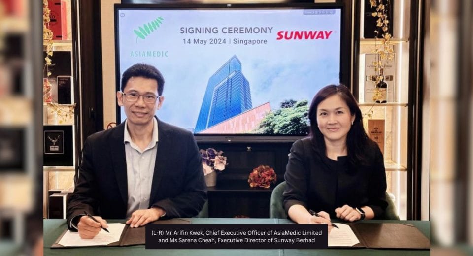 AsiaMedic Partnership With Sunway