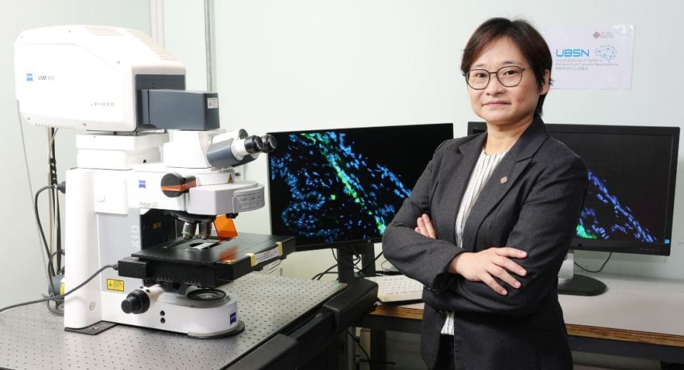 Dr Samantha Shan, Research Assistant Professor of the School of Optometry of PolyU