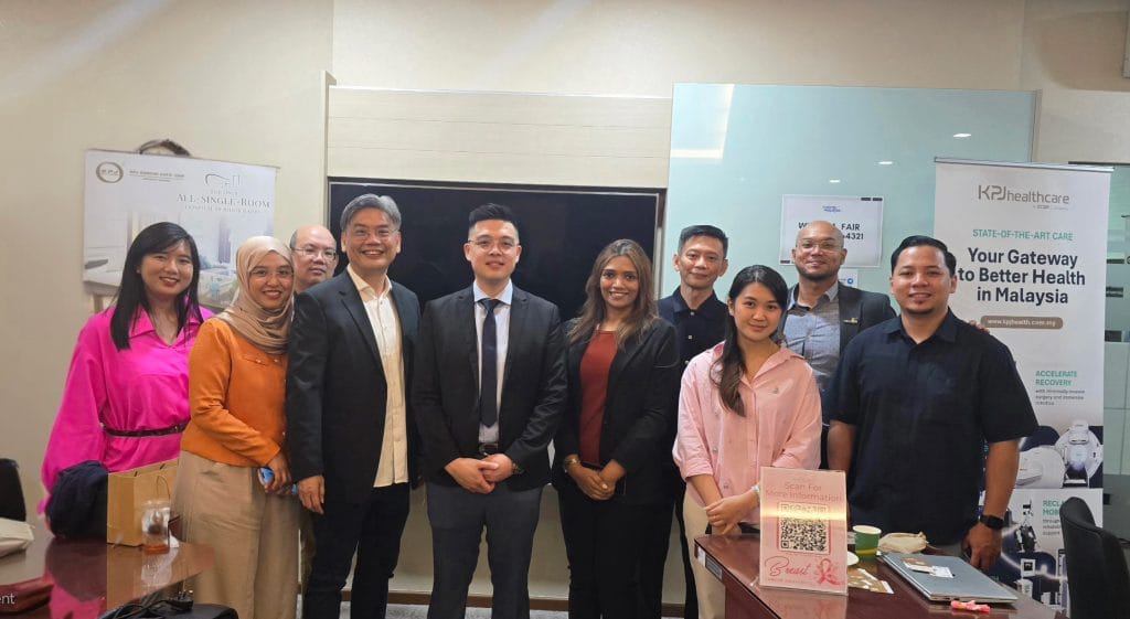 Team from KPJ Healthcare, Health365 & Malaysia Tourism Promotion Board (Singapore Office)