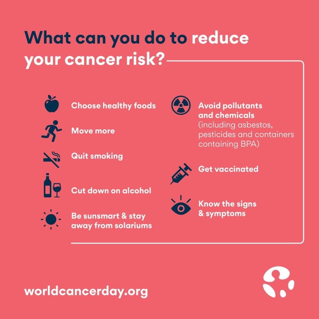 Dr Thng Yongxia social post on reduce cancer risk