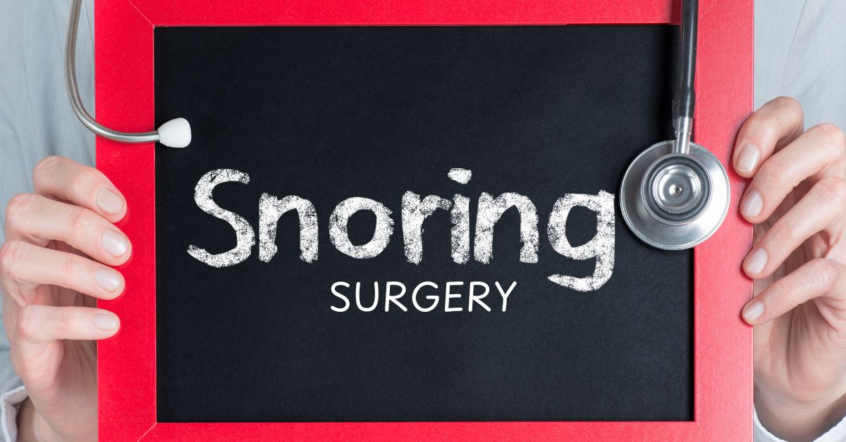 snoring surgery singapore
