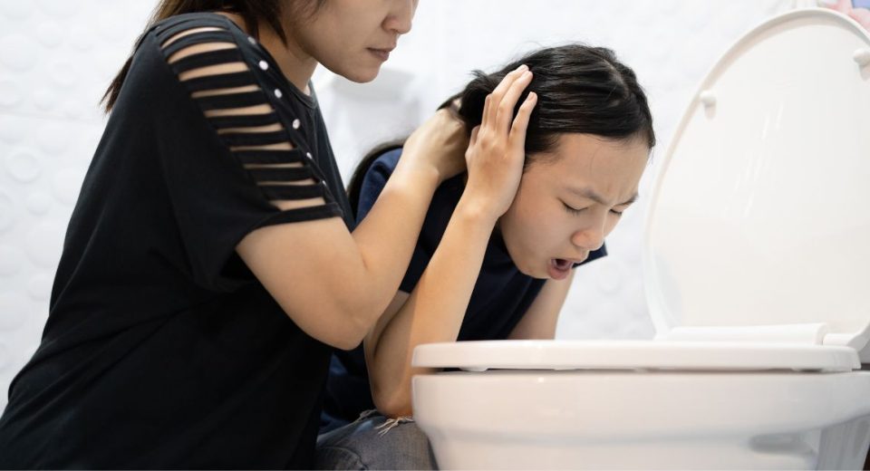 Headaches vomiting child