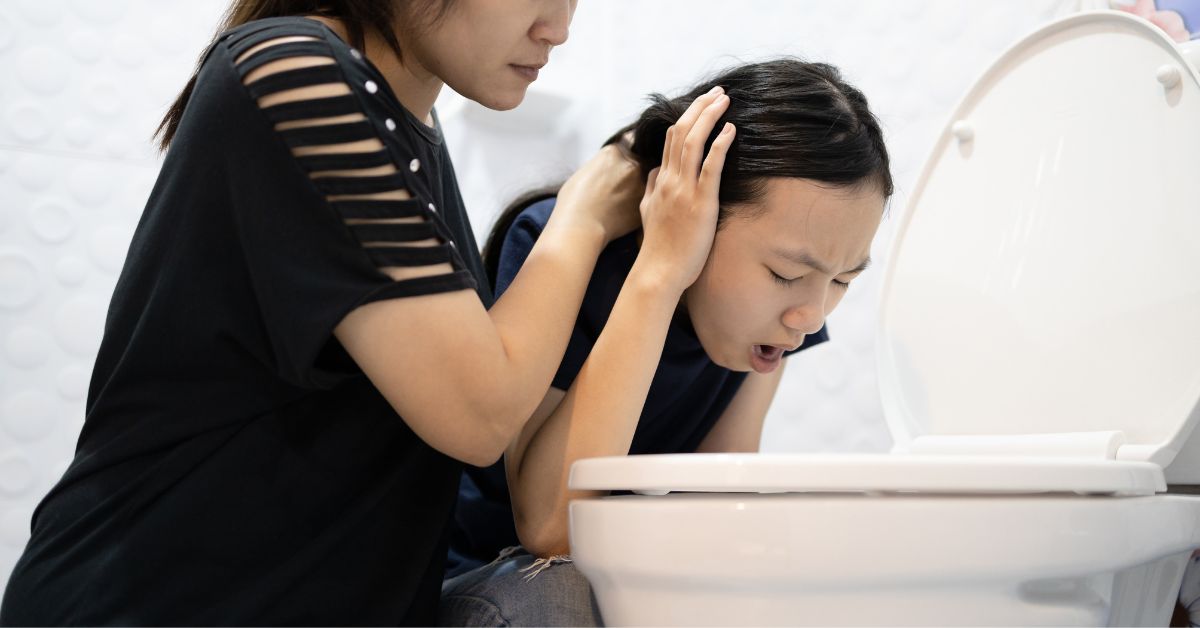 Headaches vomiting child