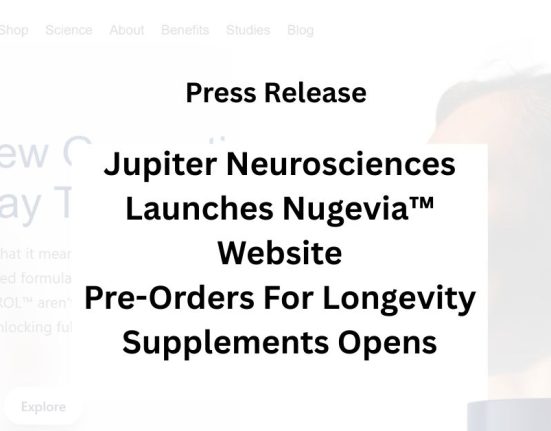 Jupiter Neurosciences Launches Nugevia Website